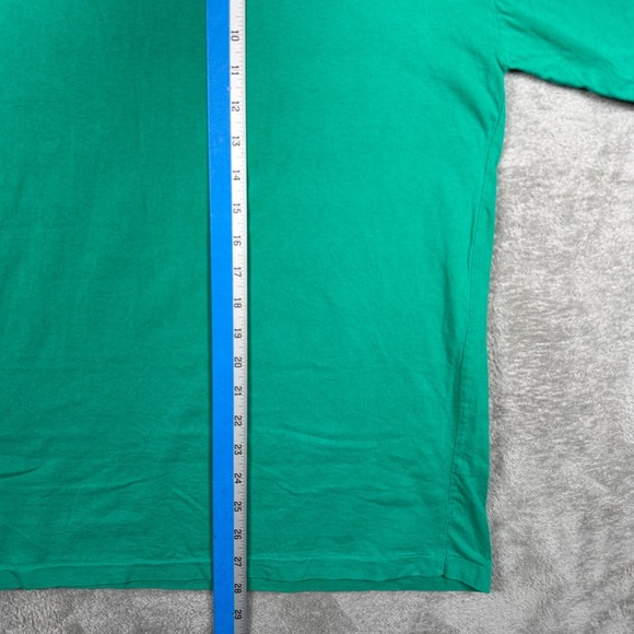 Vintage The Simpsons Shirt Mens Large Green Bart Peace Man 1990 Single Stitch * - Picture 8 of 11